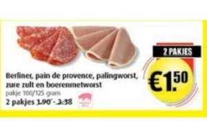 diverse vleeswaren