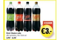 first choice cola