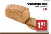 poldervolkoren brood