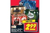 bavaria hertog jan grolsch of jupiler 8 6 packs