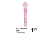 10 kleuren pen