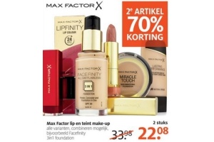 max factor lip en teint make up