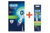 oral b elektrsiche tandenborstel met opzetborstels