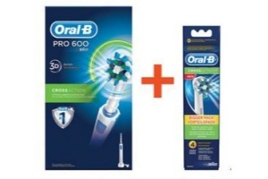 oral b elektrsiche tandenborstel met opzetborstels