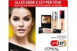 l oreal paris foundation en poeder