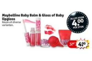 maybelline baby balm en gloss of baby lipgloss