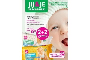 da babydoekjes lotion en sensitive