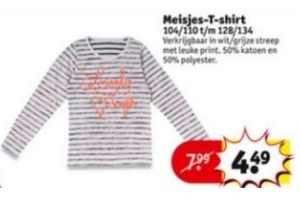 meisjes t shirt