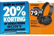 geselecteerd sony hoofdtelefoons