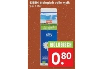 deen biologische volle melk