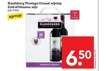 elandsberg pinotage cinsaut wijntap zuid afrikaanse wijn deen