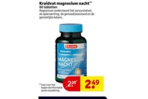 kruidvat magnesium nacht