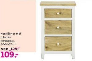 kast ellinor met 3 lades