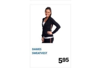 dames sweatvest