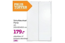 schuifdeurkast parijs nu eur179