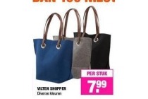 vilten shopper per stuk eur7 99