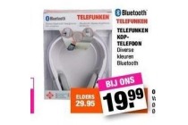 telefunken koptelefoon nu eur19 99