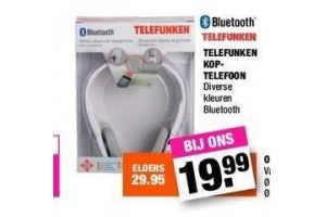 telefunken koptelefoon nu eur19 99