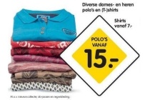 diverse dames en heren polo s