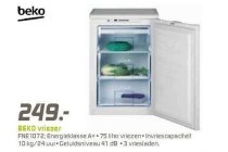 beko vriezer