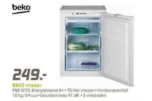 beko vriezer