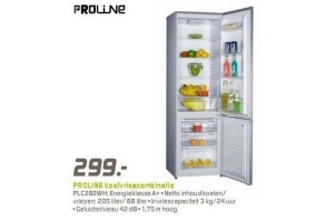 proline koelvriescombinatie