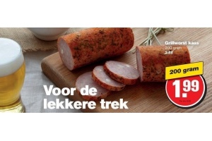 grillworst kaas
