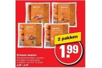 g woon snacks
