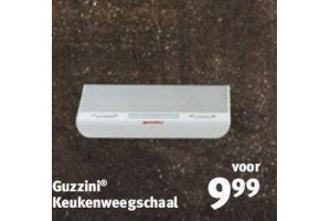 guzzini keukenweegschaal
