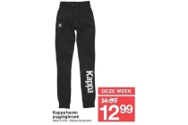 kappa heren joggingbroek