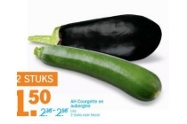 ah courgette en aubergine