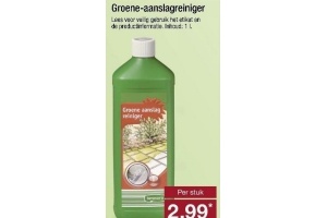 groene aanslagreiniger