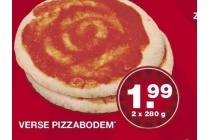 verse pizzabodem