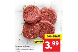 hongaarse beefburger