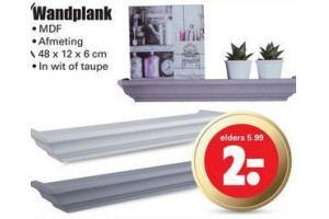 wandplank