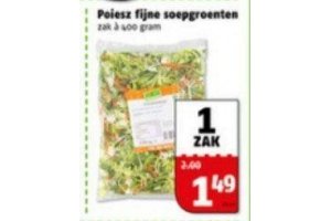 poiesz fijne soepgroenten