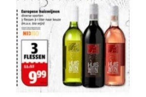 europese huiswijnen