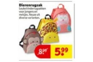 dierenrugzak