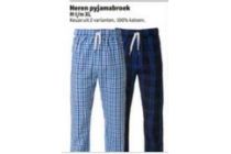 heren pyjamabroek