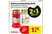 bolsius herdenkingslicht