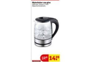 waterkoker van glas