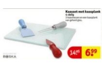 kaasset met kaasplank