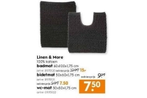 linen en more badmat