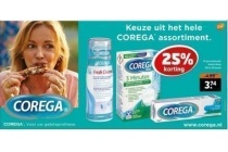 het hele corega assortiment