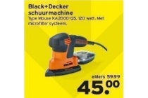 black decker schuurmachine nu eur45