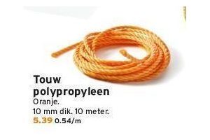 touw polypropyleen nu eur5 39