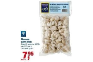 rauwe garnalen