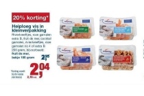 heiploeg vis in kleinverpakking