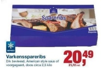 varkensspareribs
