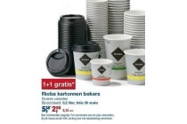rioba kartonnen bekers